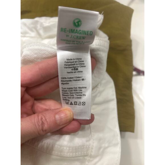 J. Crew Louisa Lady jacket White Denim - Picture 7 of 7